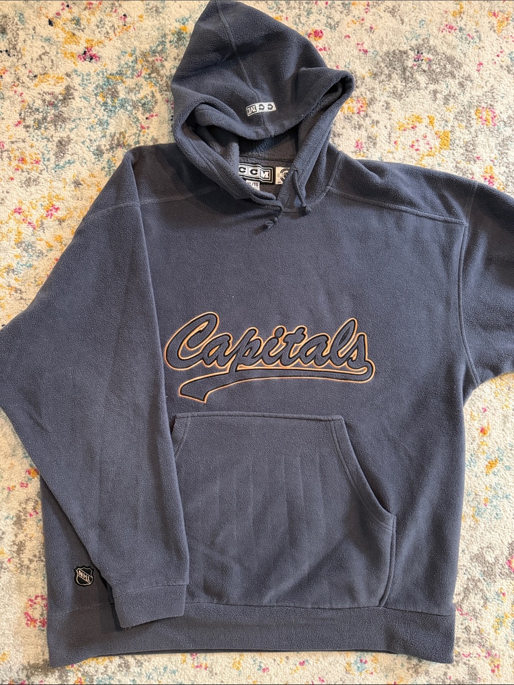 Vintage CCM Washington Capitals Hoodie